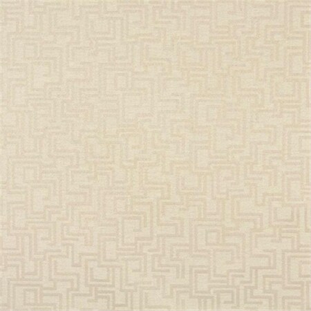 Designer Fabrics 54 In. Wide Ivory- Geometric Outdoor- Indoor- Marine Scotchgarded Fabric F637